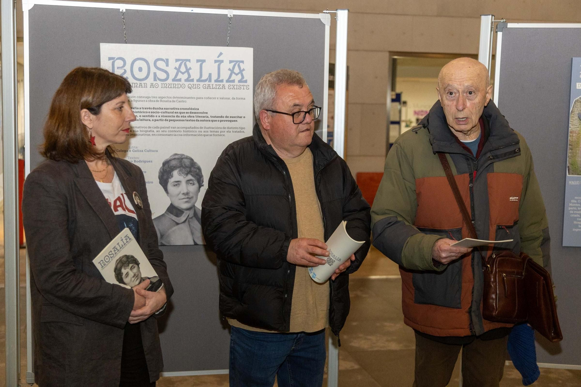 Exposición sobre Rosalía de Castro no Fórum Metropolitano da Coruña