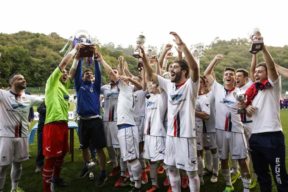 Partido de Copa Federación entre en Langreo y el Marino