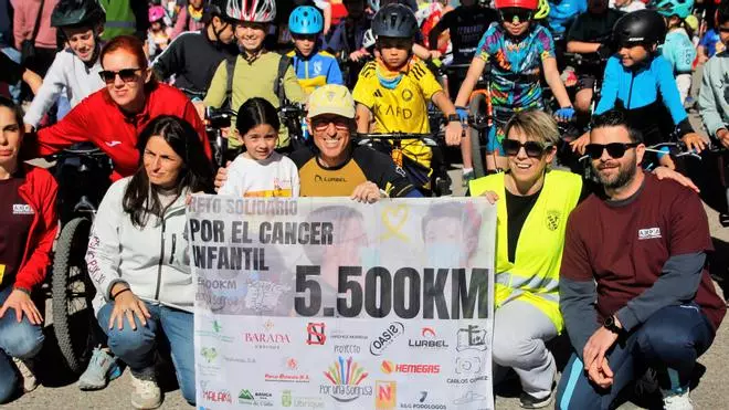V Marcha Sobre Ruedas Contra el Cáncer Infantil de Monesterio
