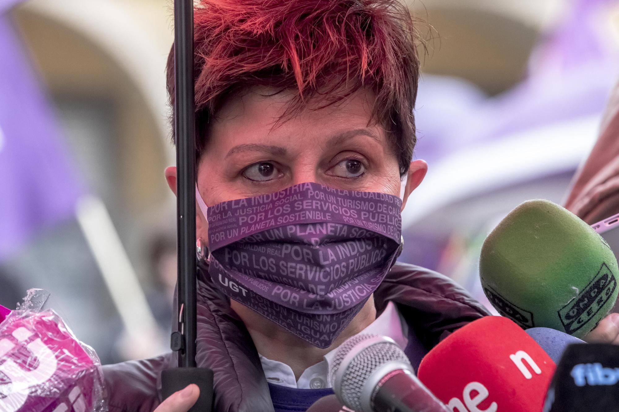 Las mujeres sindicalistas reclaman en Palma políticas de igualdad