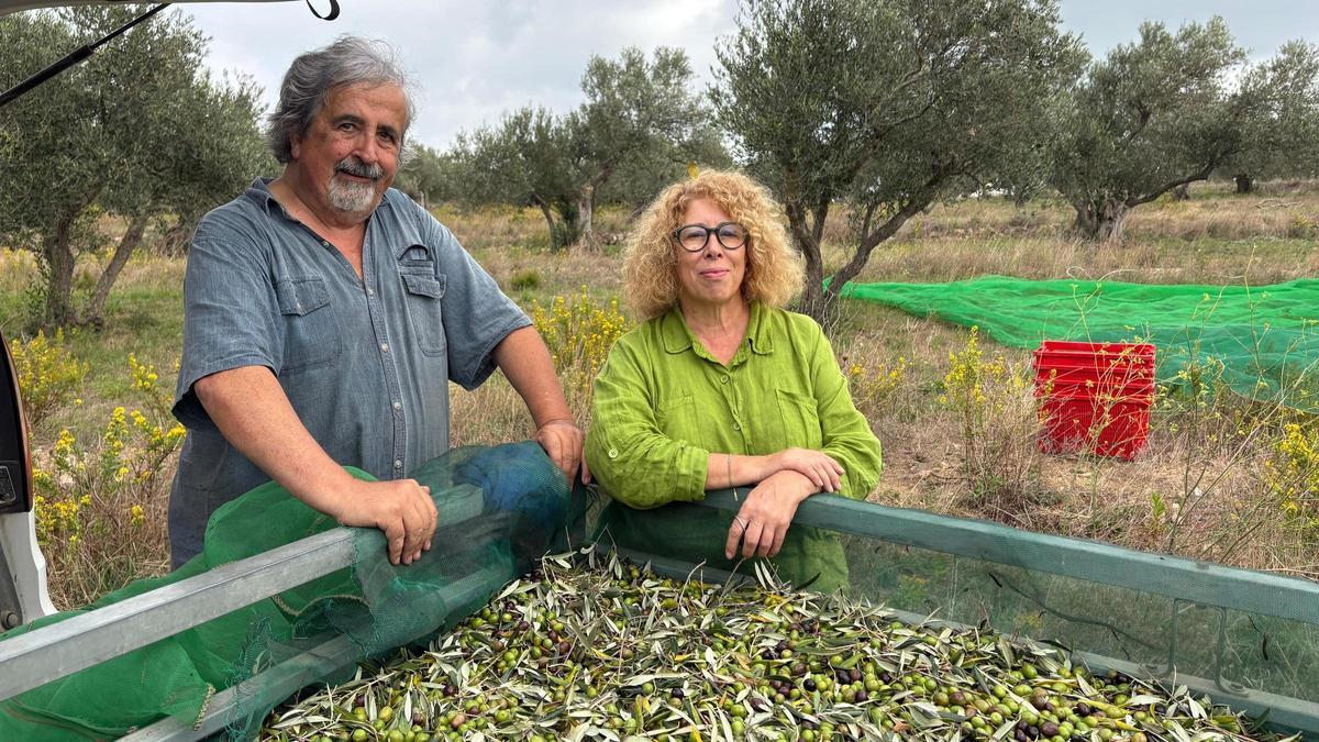 El president de la Fundació Terra i Ànima, Joan Puig, i la directora de l'Espai Argudell, Helena Ullastres.