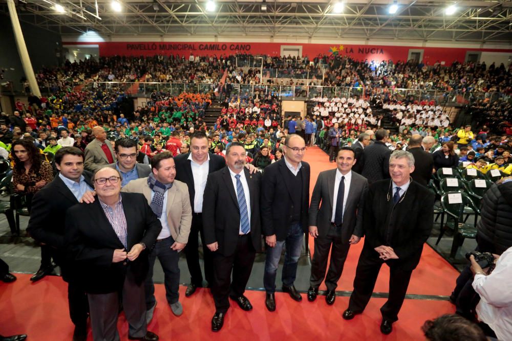 Más de 3.000 personas se reunieron en la Gala Anual de Fútbol Provincial celebrada ayer en La Nucía