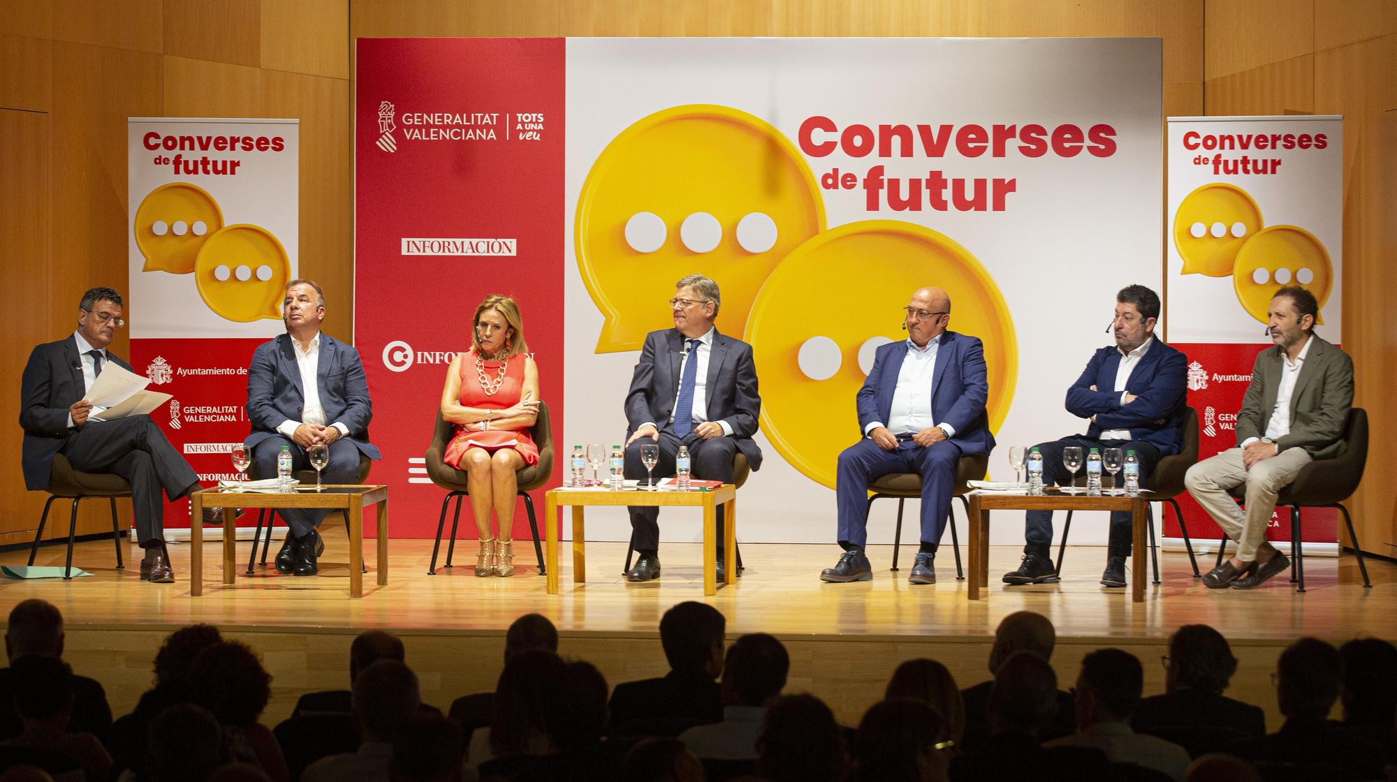 «Converses de futur» | Puig anuncia 343 millones del Gobierno en proyectos para prevenir inundaciones