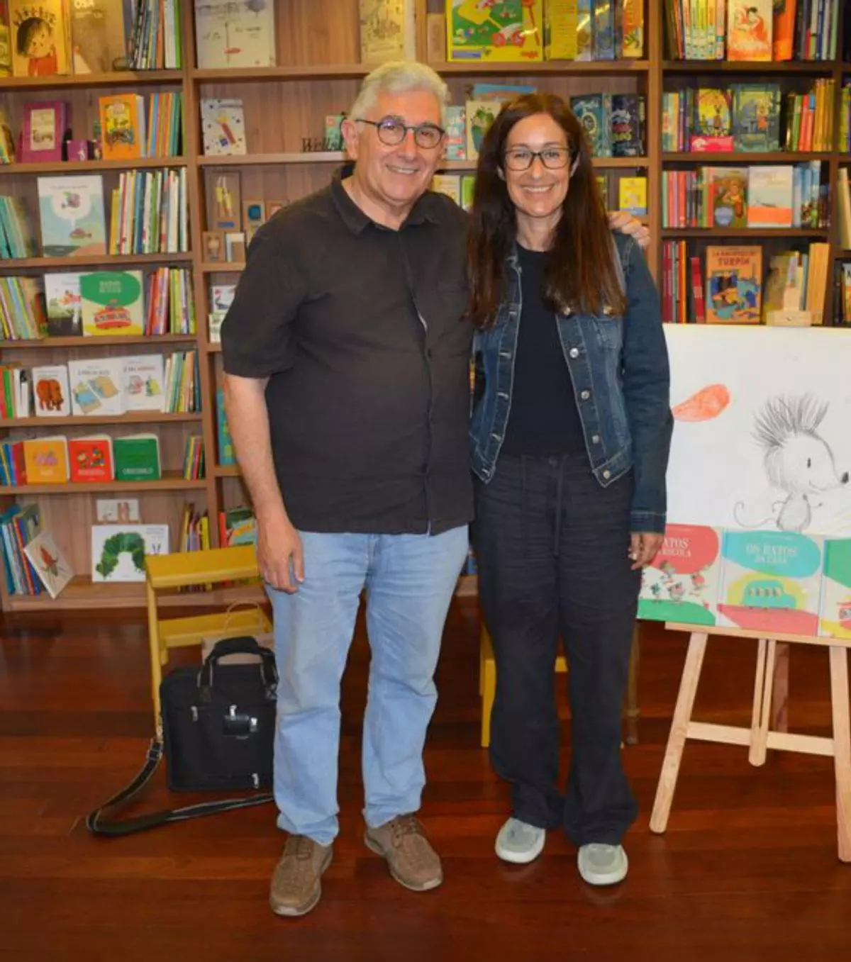 Kalandraka reúne a Oli y su ilustradora Natalia Colombo en la librería Wells