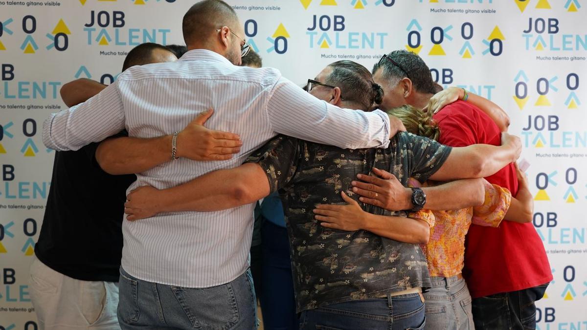 Un grupo de personas, en la presentación del proyecto.