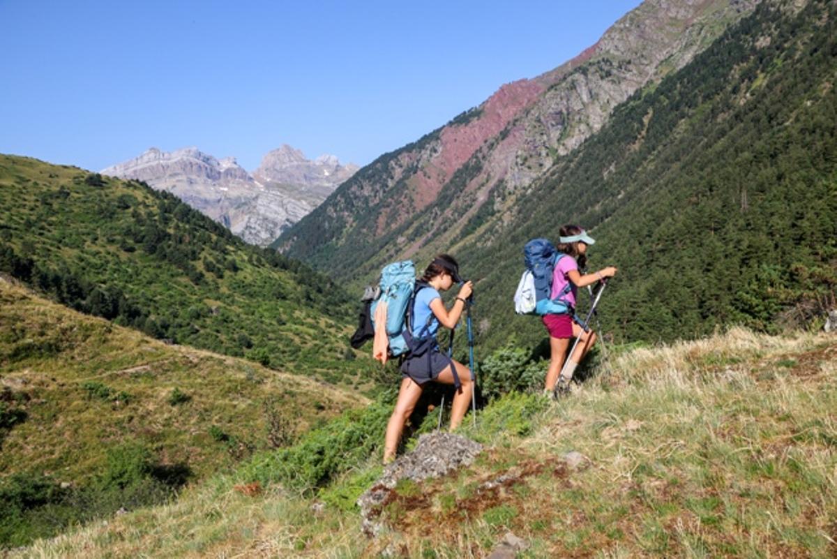El paso por el Pirineo aragonés ha cautivado a una familia que conoce bien nuestras montañas.