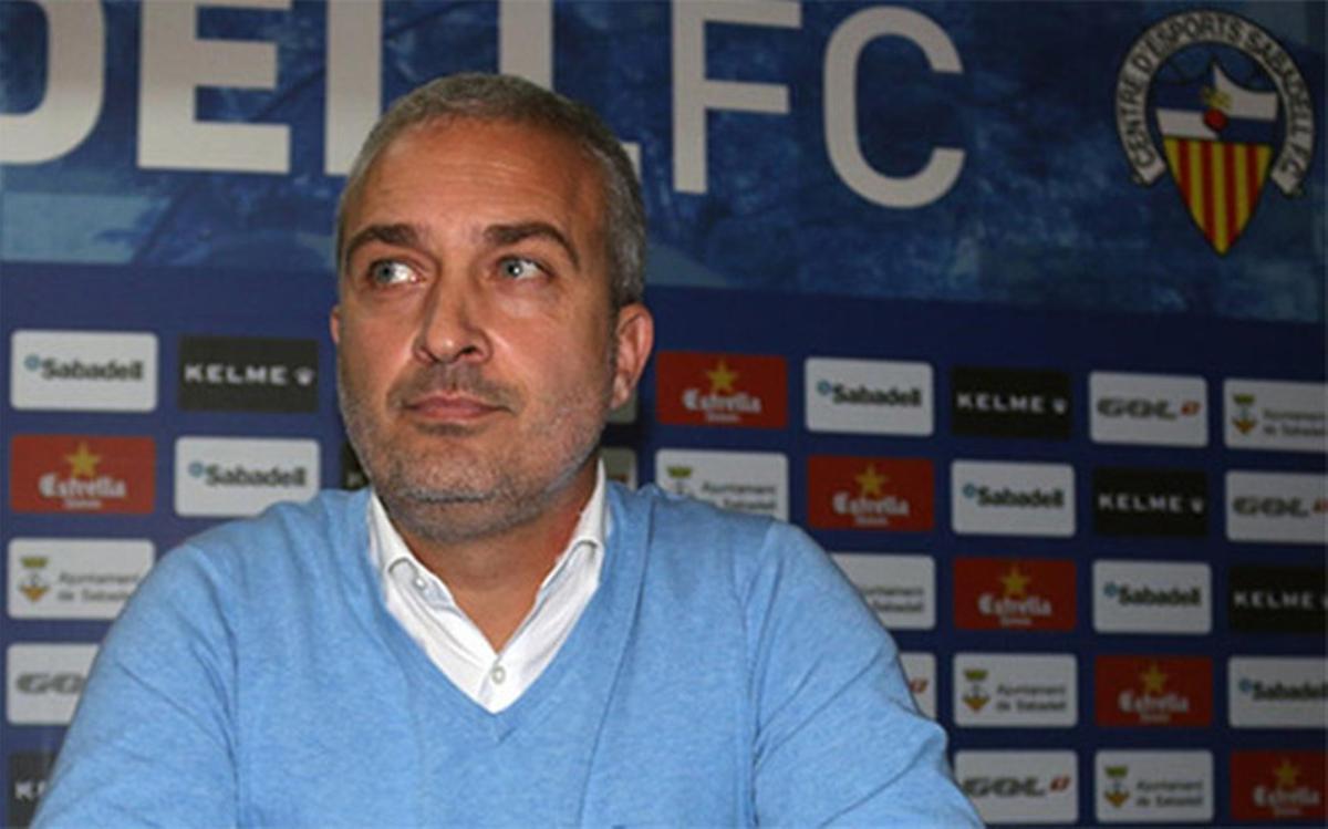 Álex García contará con la ayuda de Andrés Carrasco en el Sabadell