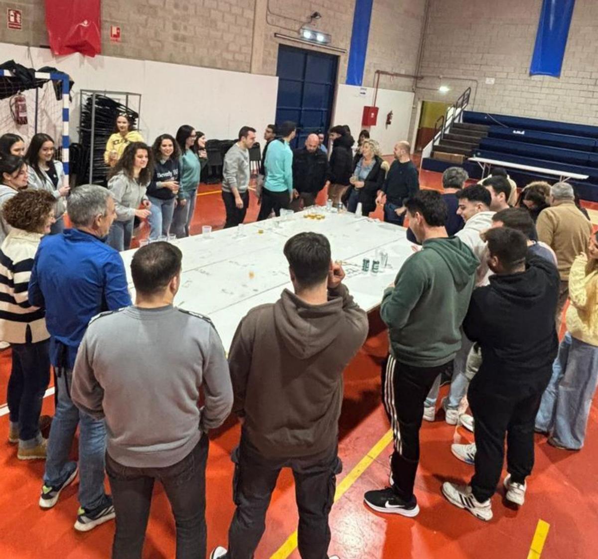 Hubo concurso de ranchos y un torneo de ‘beer pong’.