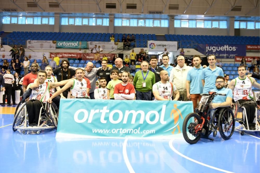 Baloncesto sobre ruedas en el Príncipe de Asturias