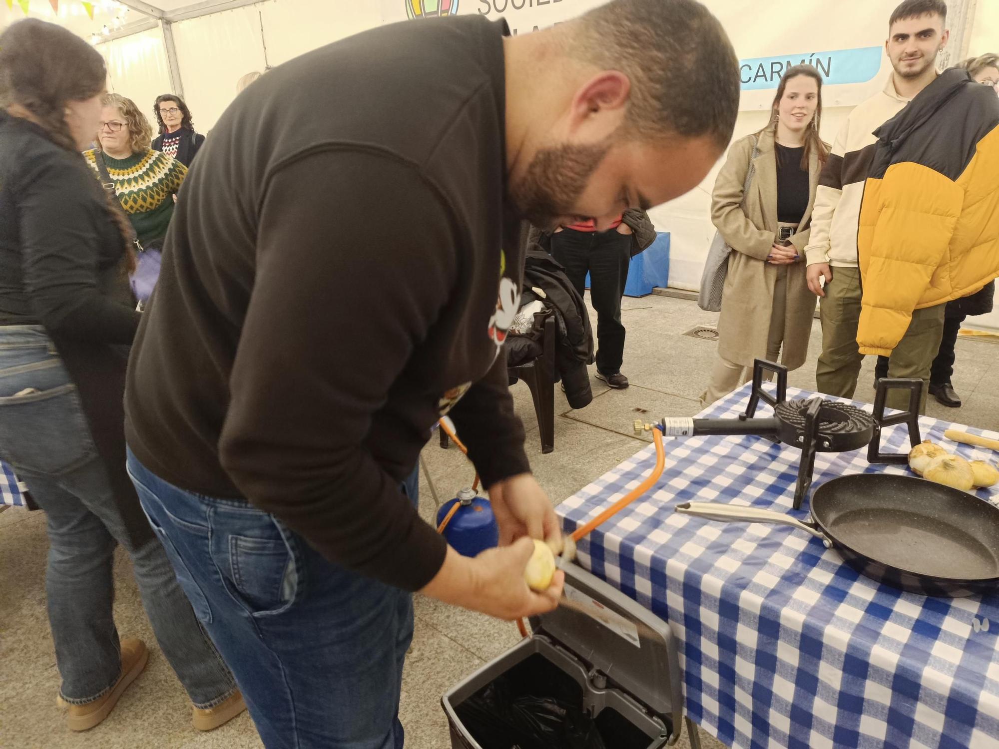 Concurso de Tortilla Salona de Comadres: la batalla