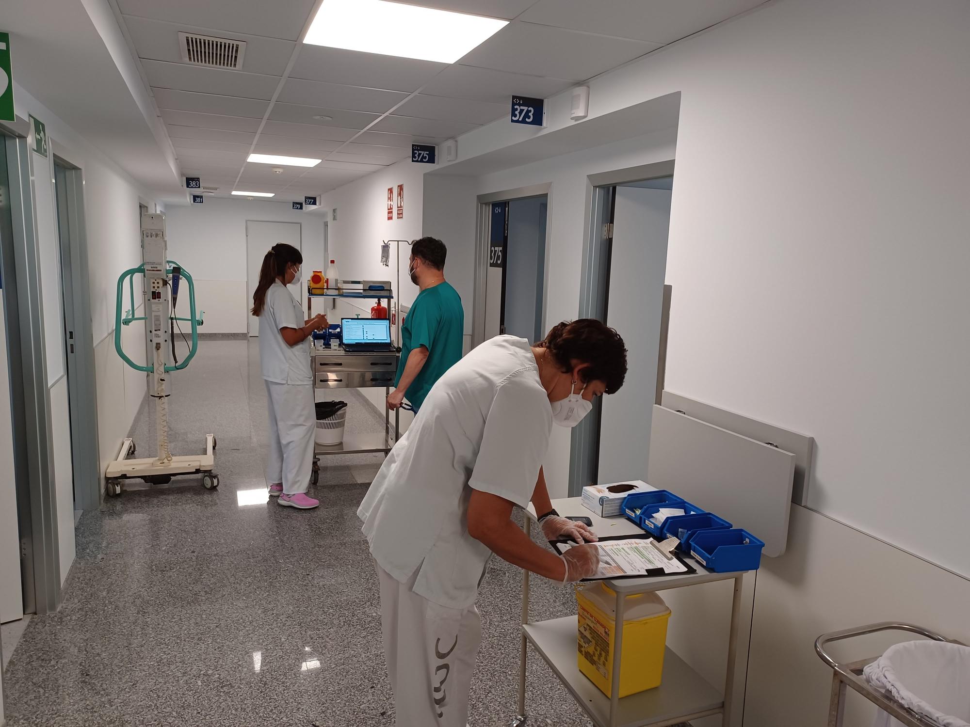 Nuevo edificio de hospitalización en el HUC