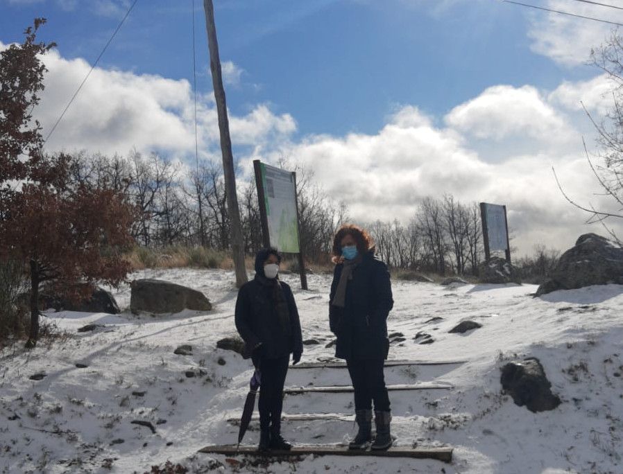 Nieve en Sanabria: el blanco vuelve a las montañas