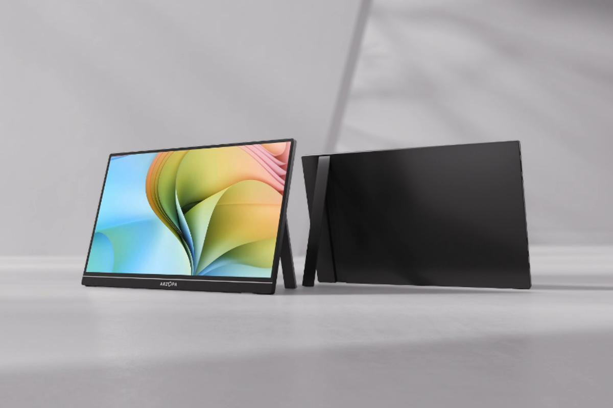 Lleva tu 'set up' a cualquier rincón con este monitor portátil rebajado