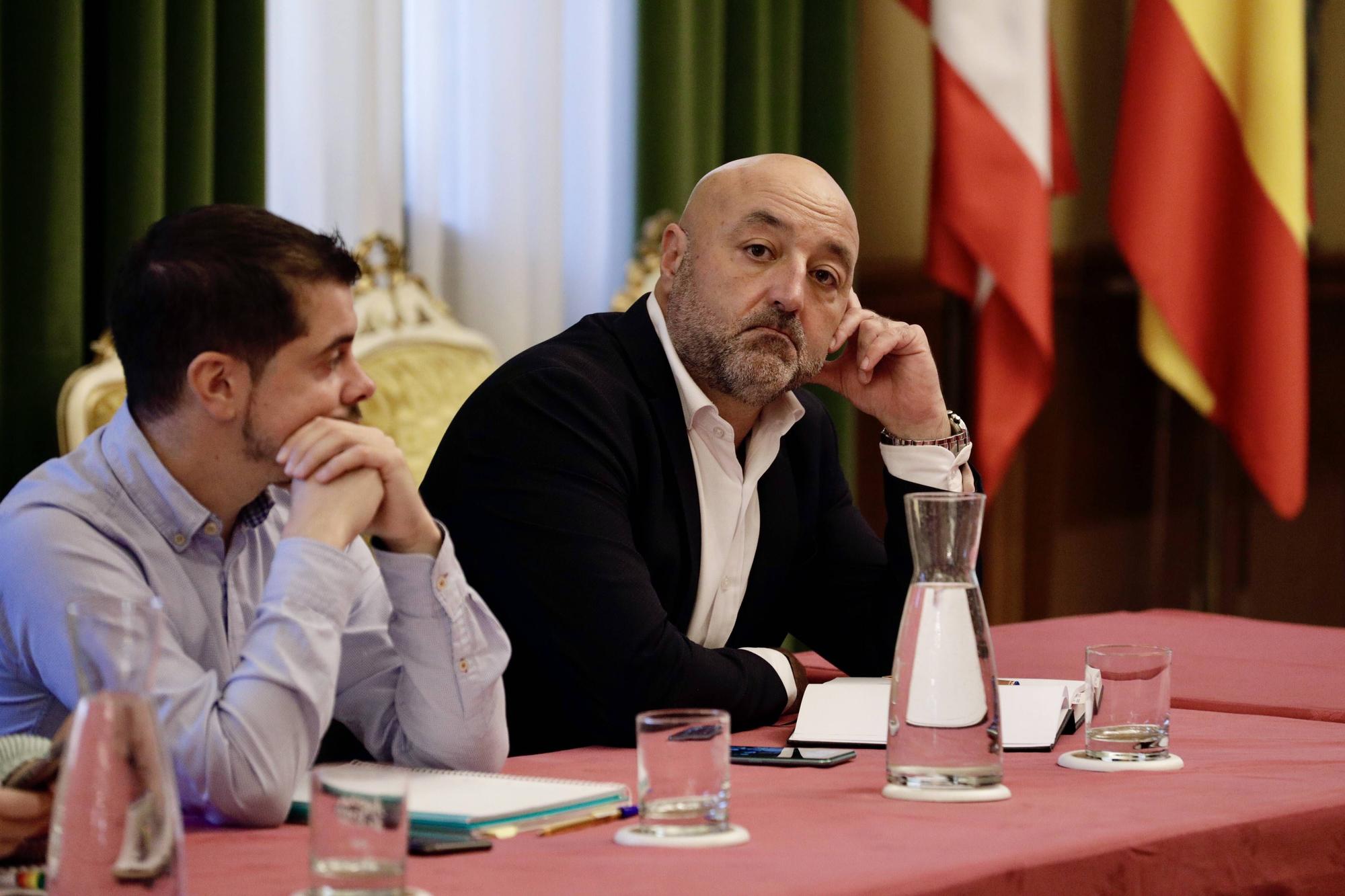 En imágenes: Reunión de la mesa de trabajo del vial de Jove