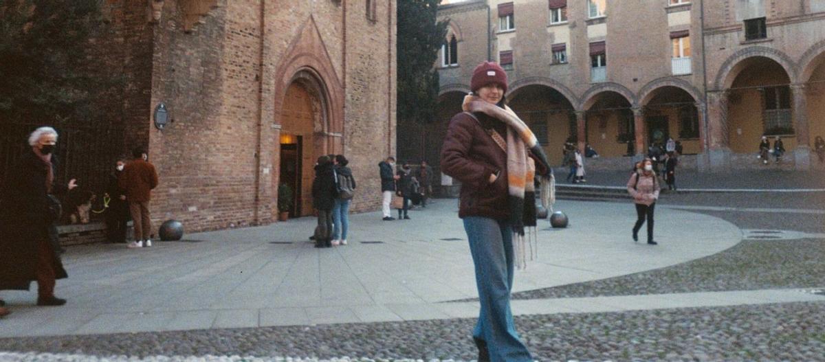 Paloma realizó su Erasmus en Bolonia, Italia.