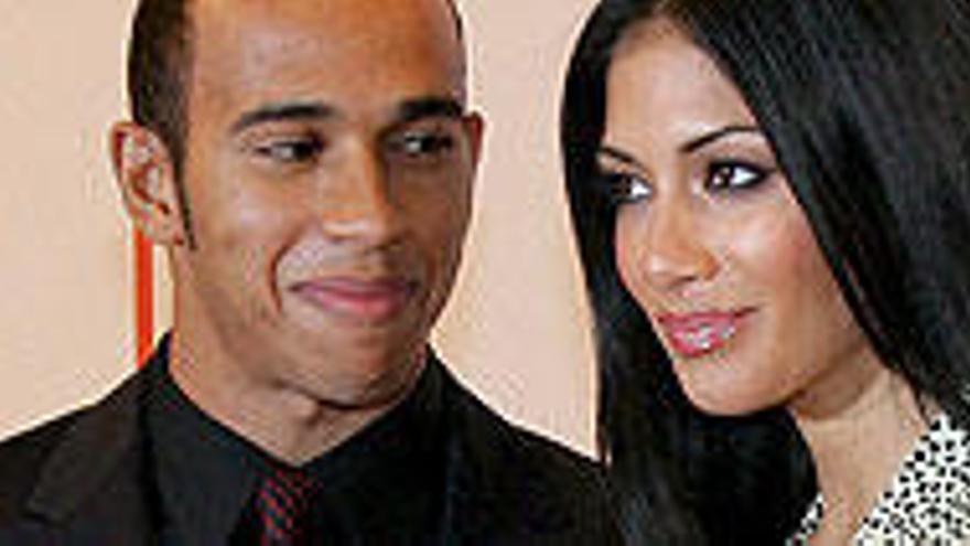 Lewis Hamilton y Nicole Scherzinger