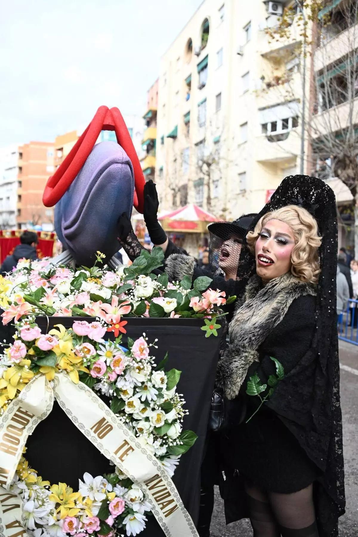 Entierro de la Sardina del Carnaval de Badajoz 2025
