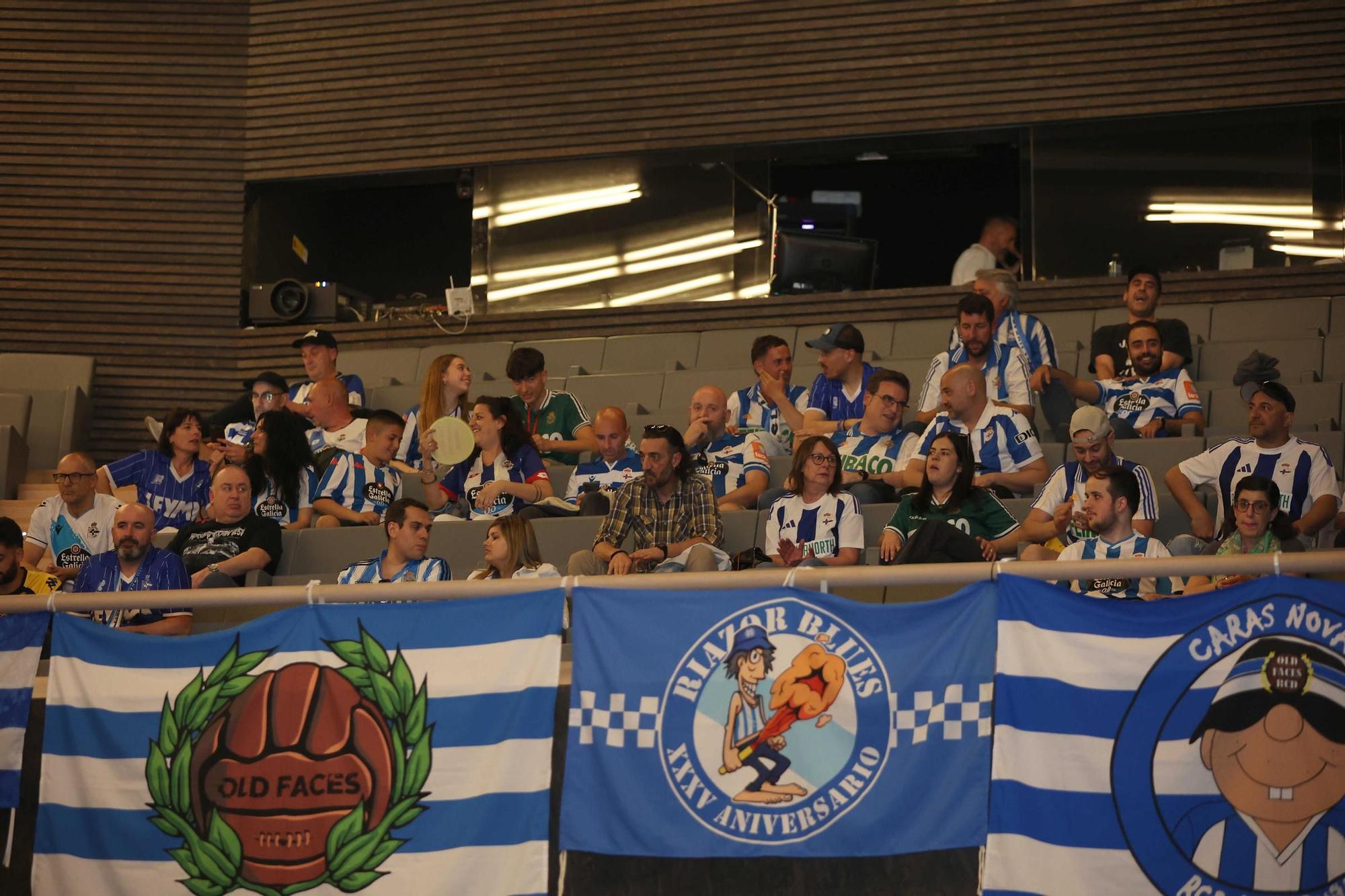 Acto en el Ágora por el 25 años de La Liga del Deportivo