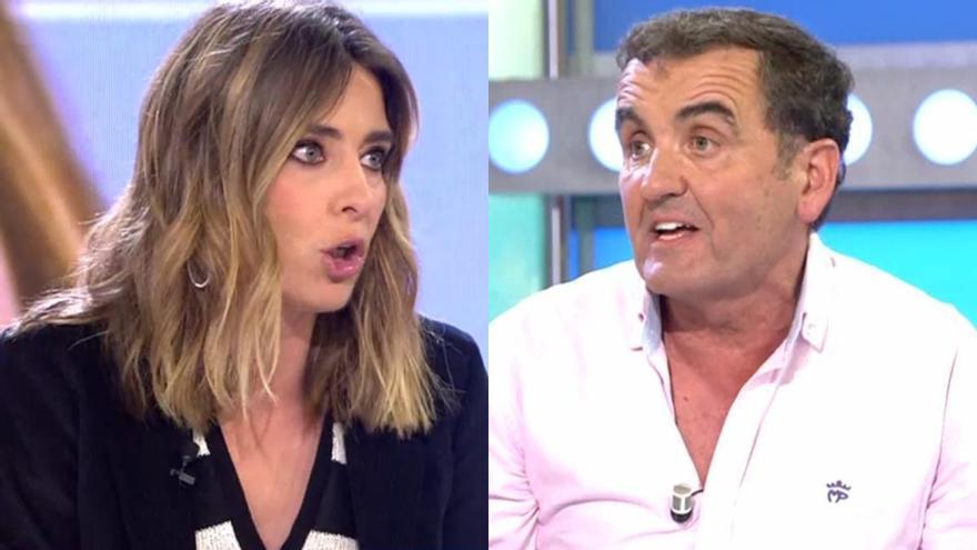 Sandra Barneda explota contra Antonio Montero tras defender al padre de Chenoa: &quot;No le exime de ser un mamarracho&quot;