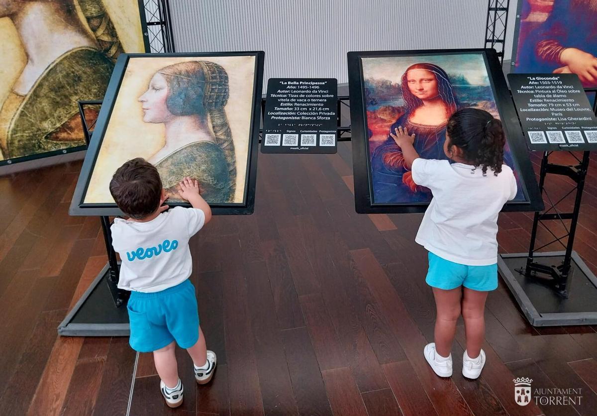 Visita a la exposiciónde Leonardo Da Vinci de Torrent.