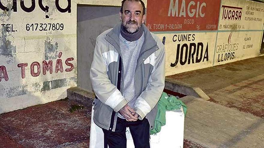 Pere Vicens, entrenador del Petra de Regional Preferente.