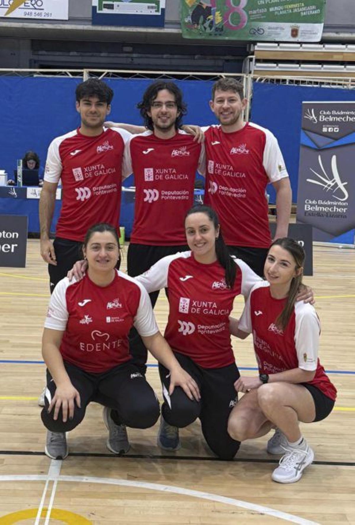Equipo del CB A Estrada.