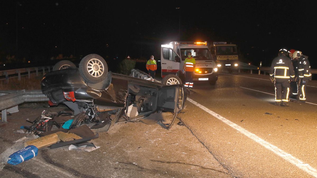 Fallecen dos mujeres en un grave accidente múltiple en Villaviciosa