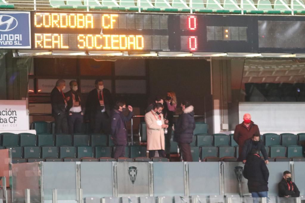 Las imágenes del Córdoba CF-Real Sociedad de Copa del Rey