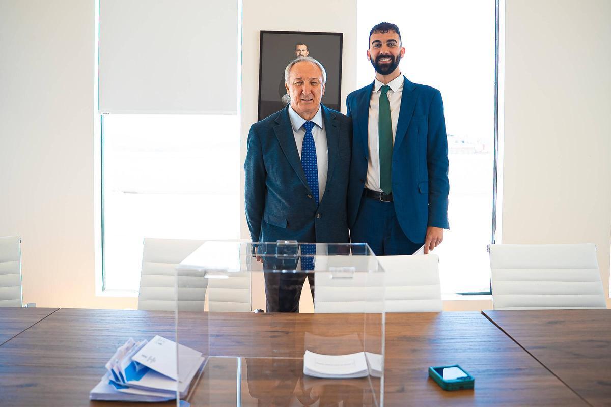 José Manuel Díaz y Pablo de San Mateo fueron el presidente y el secretario del proceso electoral.