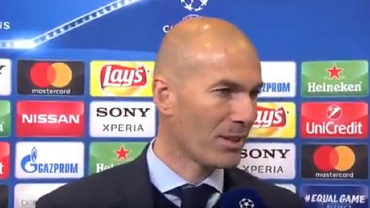 Zidane: Merecíamos pasar la eliminatoria