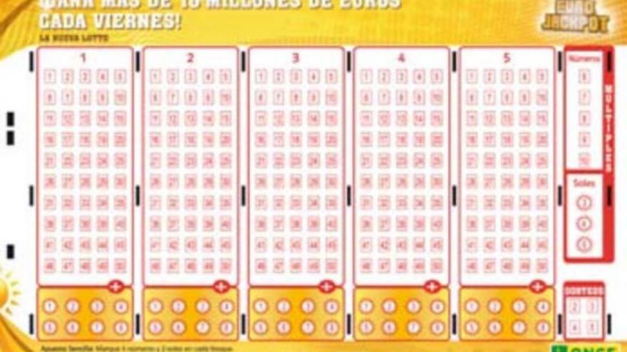 EuroJackpot ONCE: resultados del sorteo de hoy 22 de septiembre del 2017