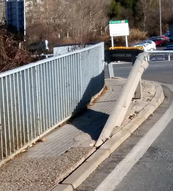 Vorera en direcció al barri del Xup des del pont de Sant Francesc