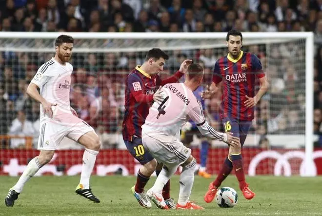 Las mejores imágenes del clásico Madrid-Barça