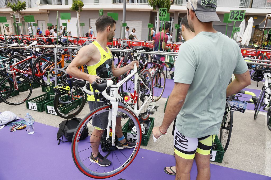 Salida del triatlón de Fuente Álamo