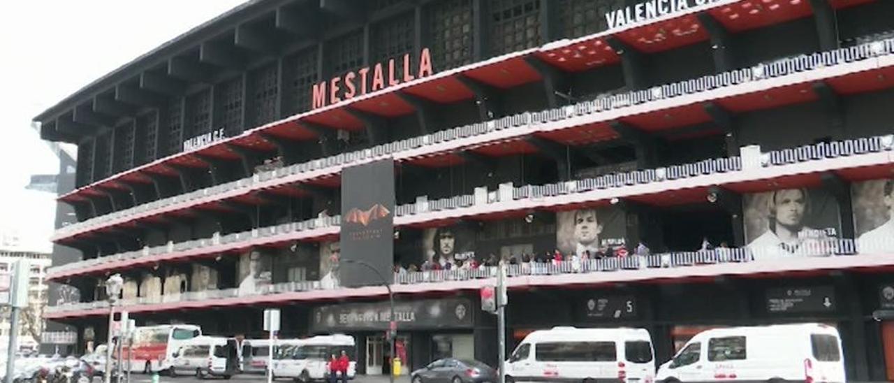 Imagen de archivo del estadio Mestalla