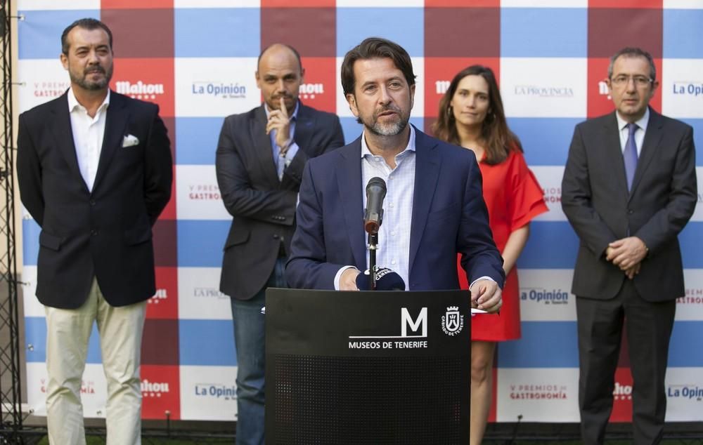 Presentación de los nominados a los Premios Mahou-LaProvincia-La Opinión de Tenerife de Gastronomía