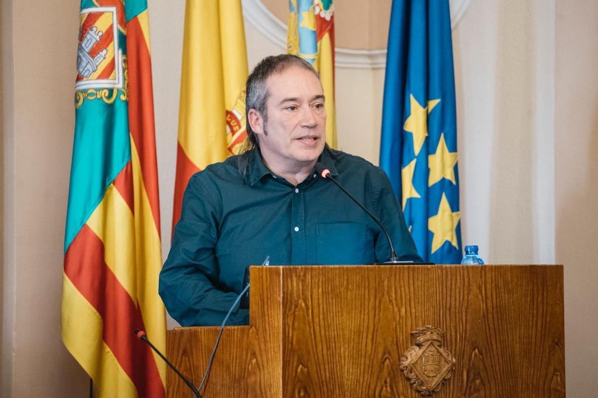 Pau Sancho, concejal de Compromís en el Ayuntamiento de Castelló.