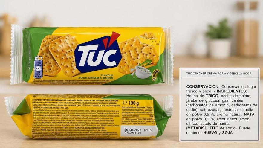 Cuidado con estas galletas si tienes alergia o intolerancia a componentes de la leche