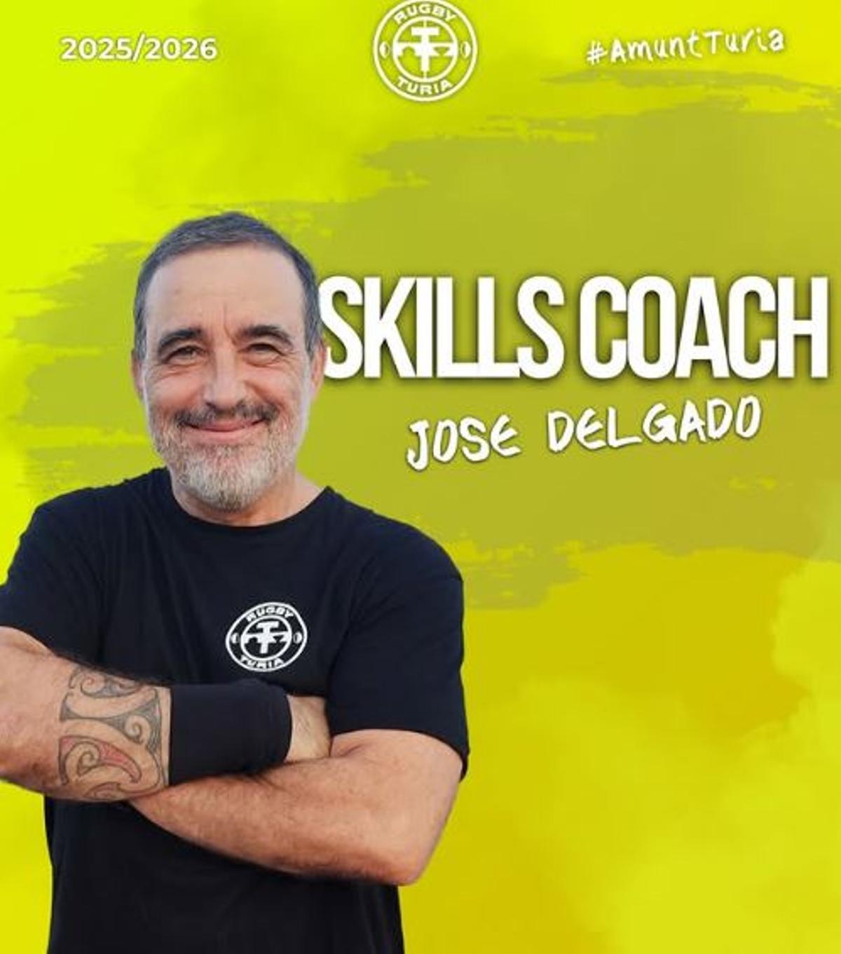 José Delgado como Entrenador de Skills.