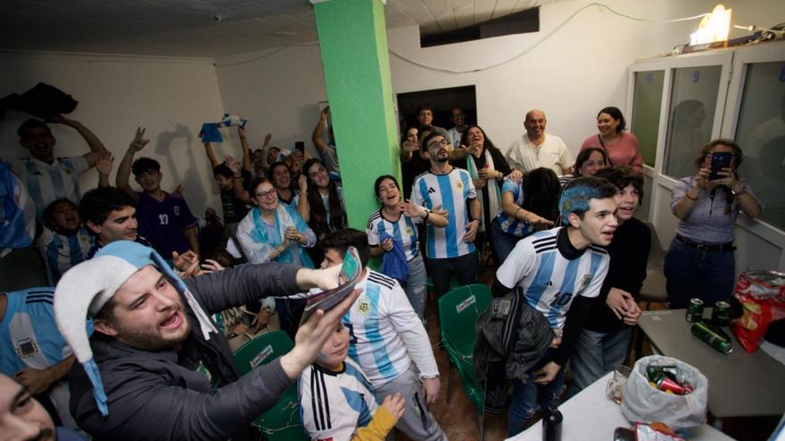 Máxima tensión en la tanda de penaltis de Argentina - Francia