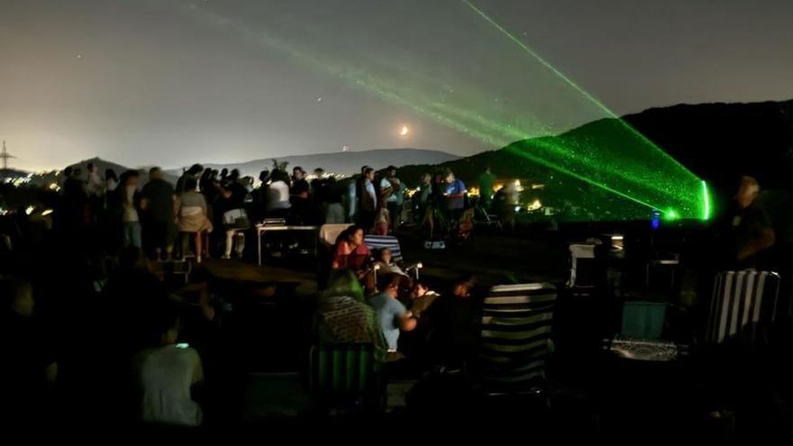 Una noche en Ponte Caldelas para ver las Perseidas