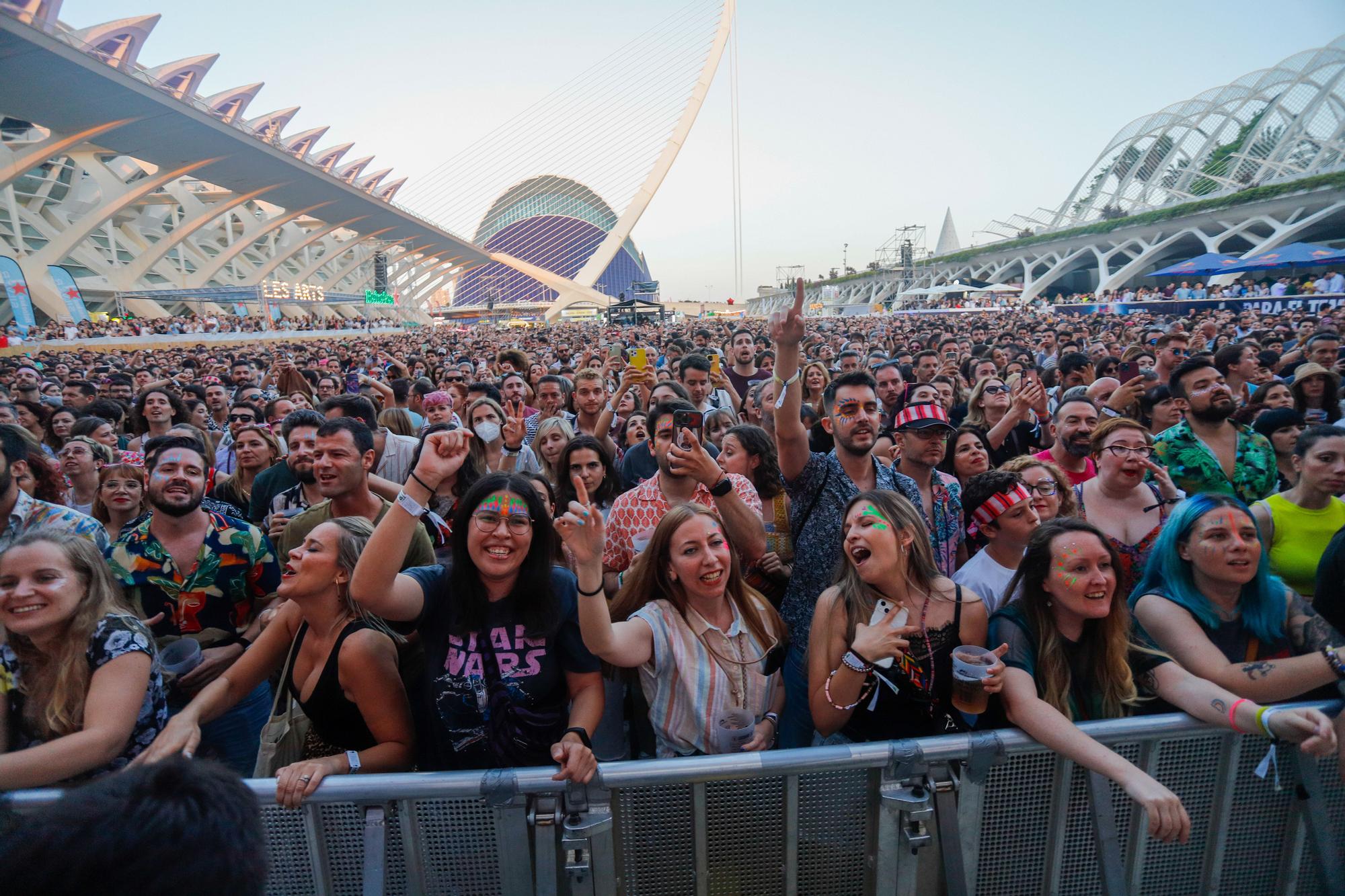 Así se viven los conciertos y los festivales en la Ciutat de les Arts