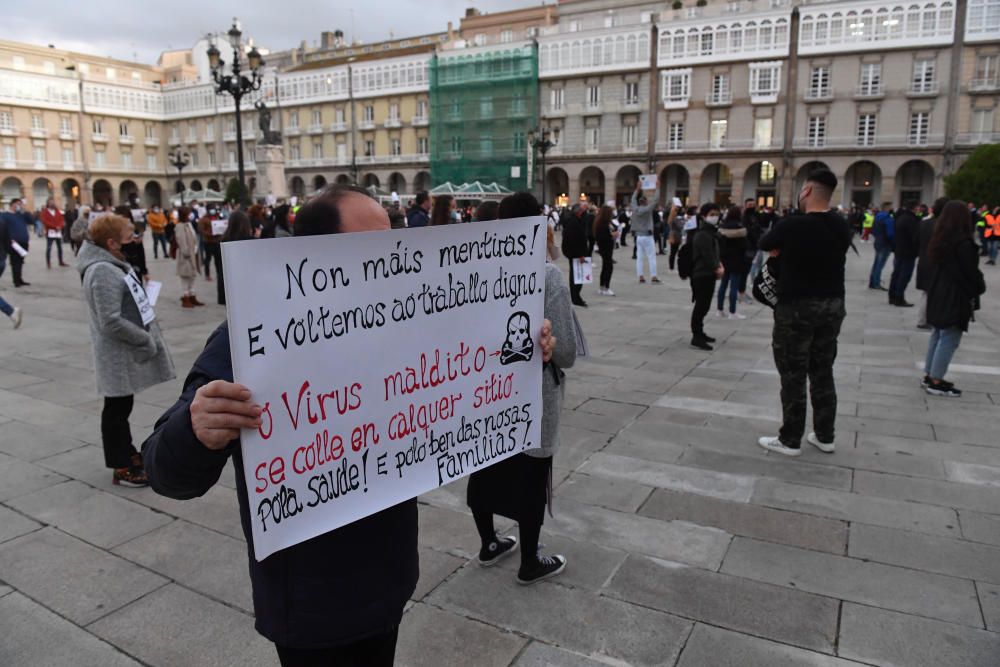 Hosteleros de A Coruña claman para evitar cierres