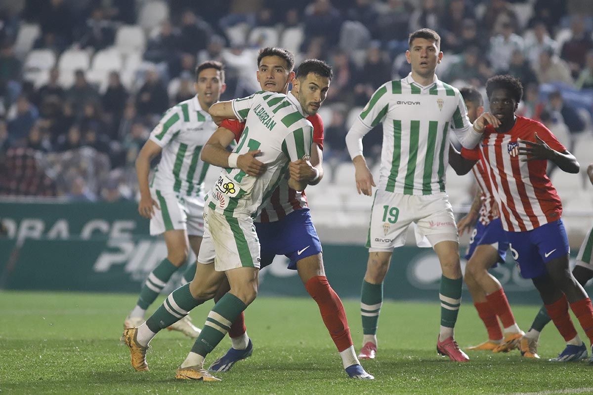 Córdoba CF-Atlético de Madrid B: las imágenes del partido en El Arcángel