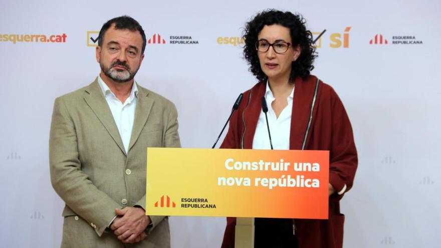 Marta Rovira i Alfred Bosch