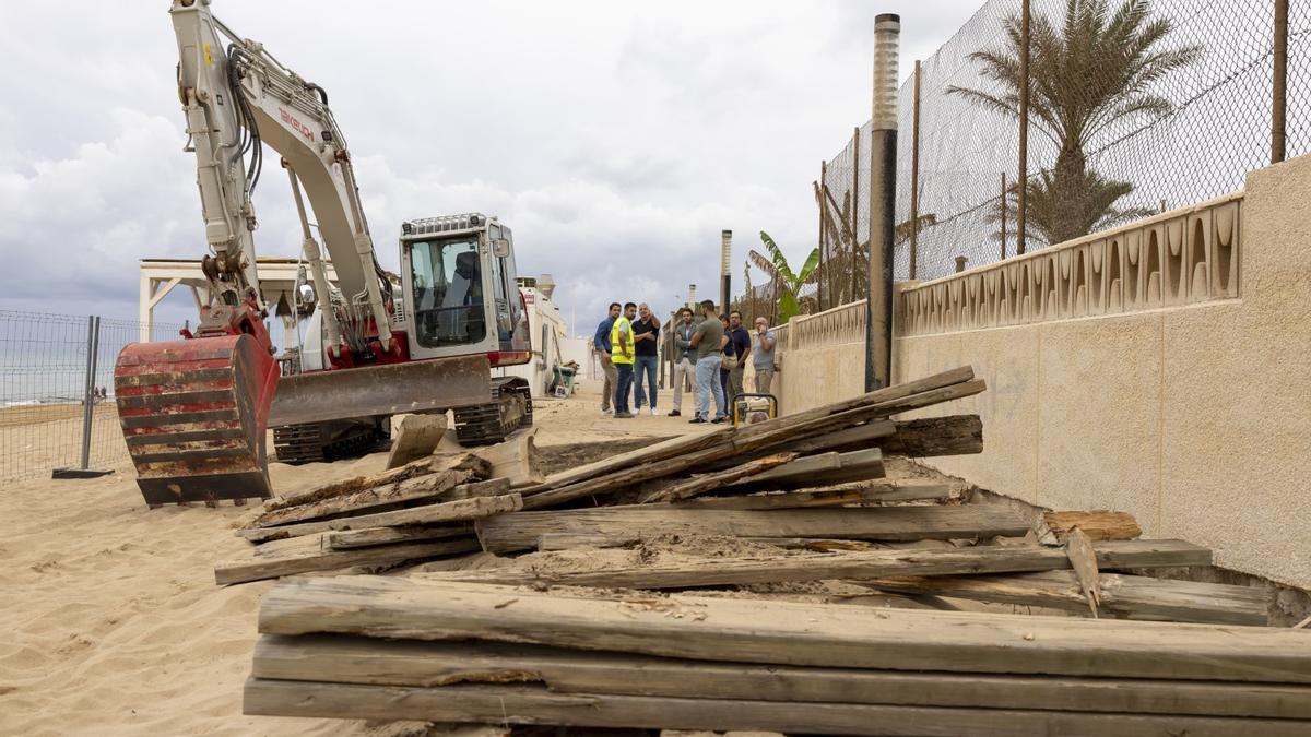 Inicio de las obras de renovación de la senda peatonal de La Mata con un presupuesto de casi 4 millones de euros