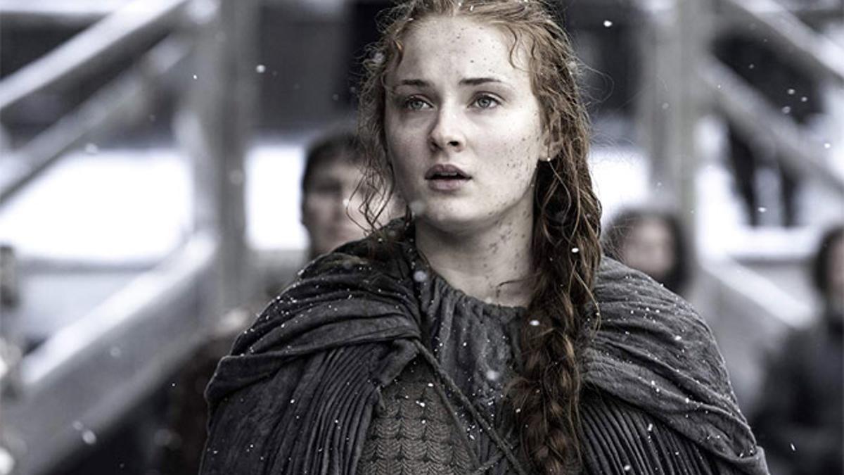 Sophie Turner es Sansa Stark en 'Juego de Tronos'