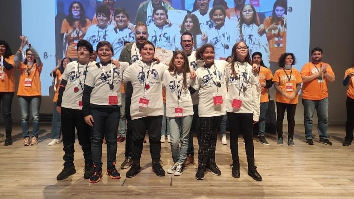 Equipo del CEIP Palma de Mallorca premiado en la First Lego League