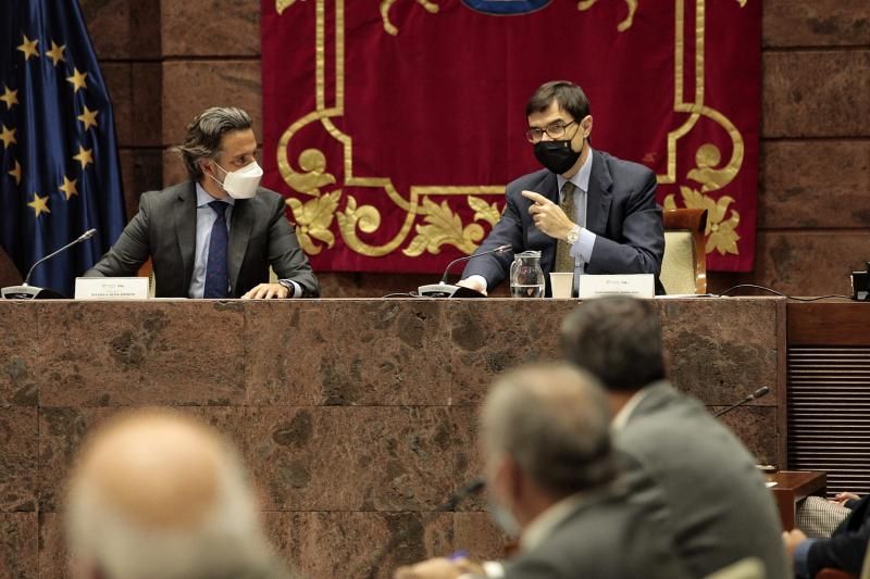 Reunión entre el presidente del Parlamento y el Secretario de Estado para la Unión Europea