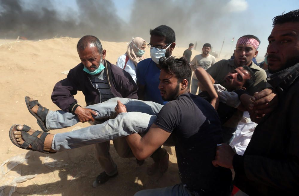 Imatges del conflicte de Gaza del 15 de maig